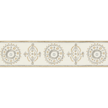 Belles Tape Trim by Lee Jofa in Grey/Beige