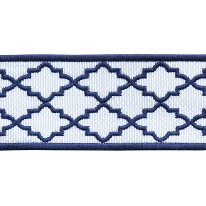 Moroccan Emb Border Trim by Lee Jofa in Navy