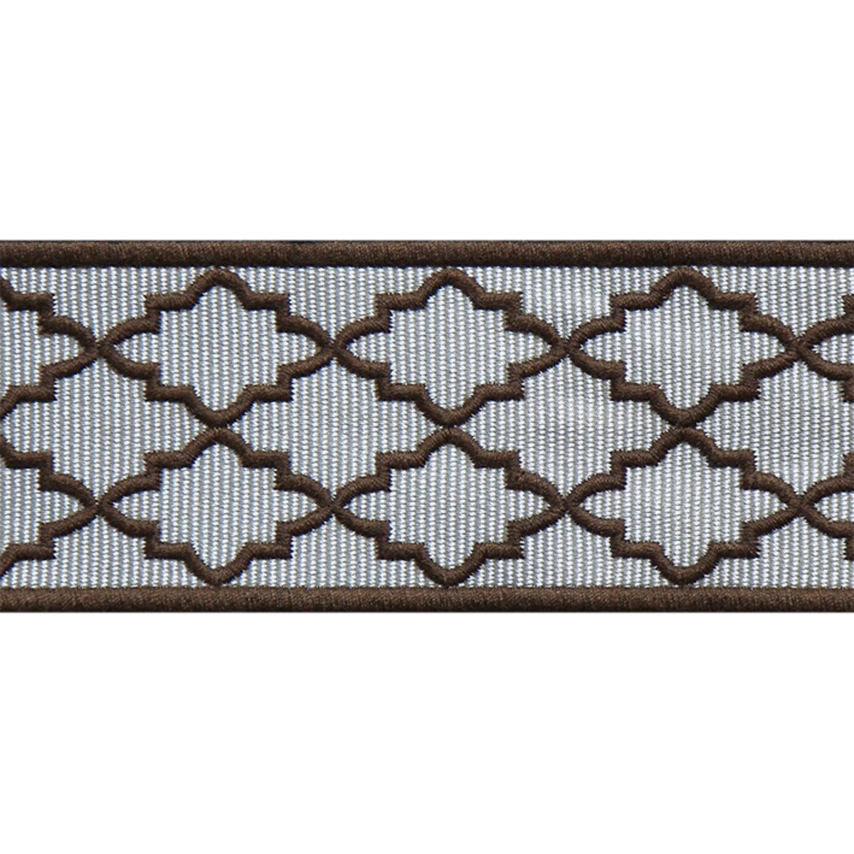 Moroccan Emb Border Trim by Lee Jofa in Brown