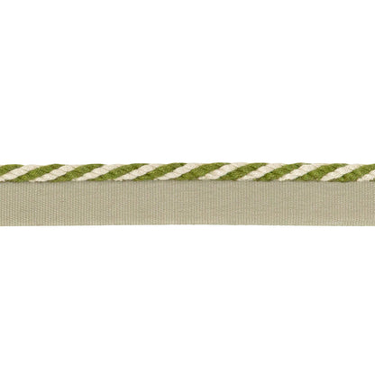 Strpd Cable Cord Trim by Lee Jofa in Flax & Olivegrn