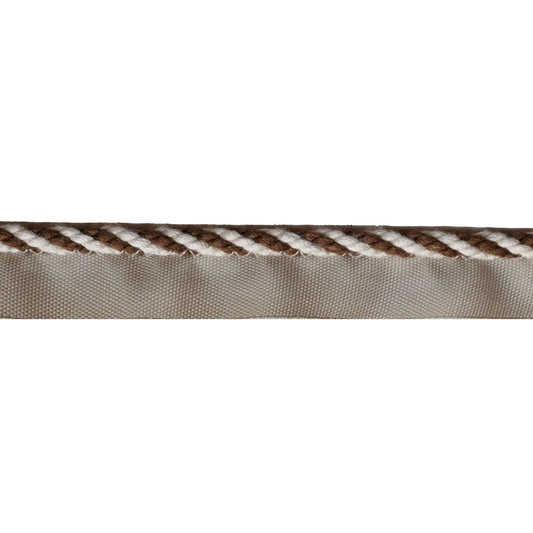 Strpd Cable Cord - Flax & Bronze