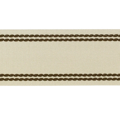 Braid W/Tramlines Trim by Lee Jofa in Flax & Bronz