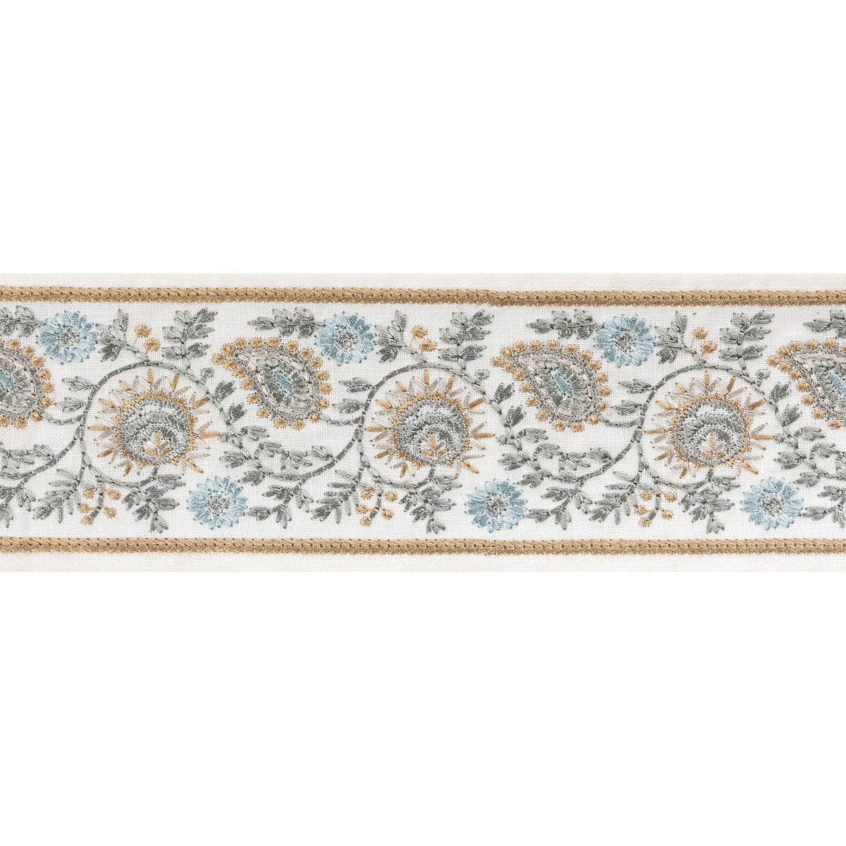 Bremhill Emb Tape Trim by Lee Jofa in Straw