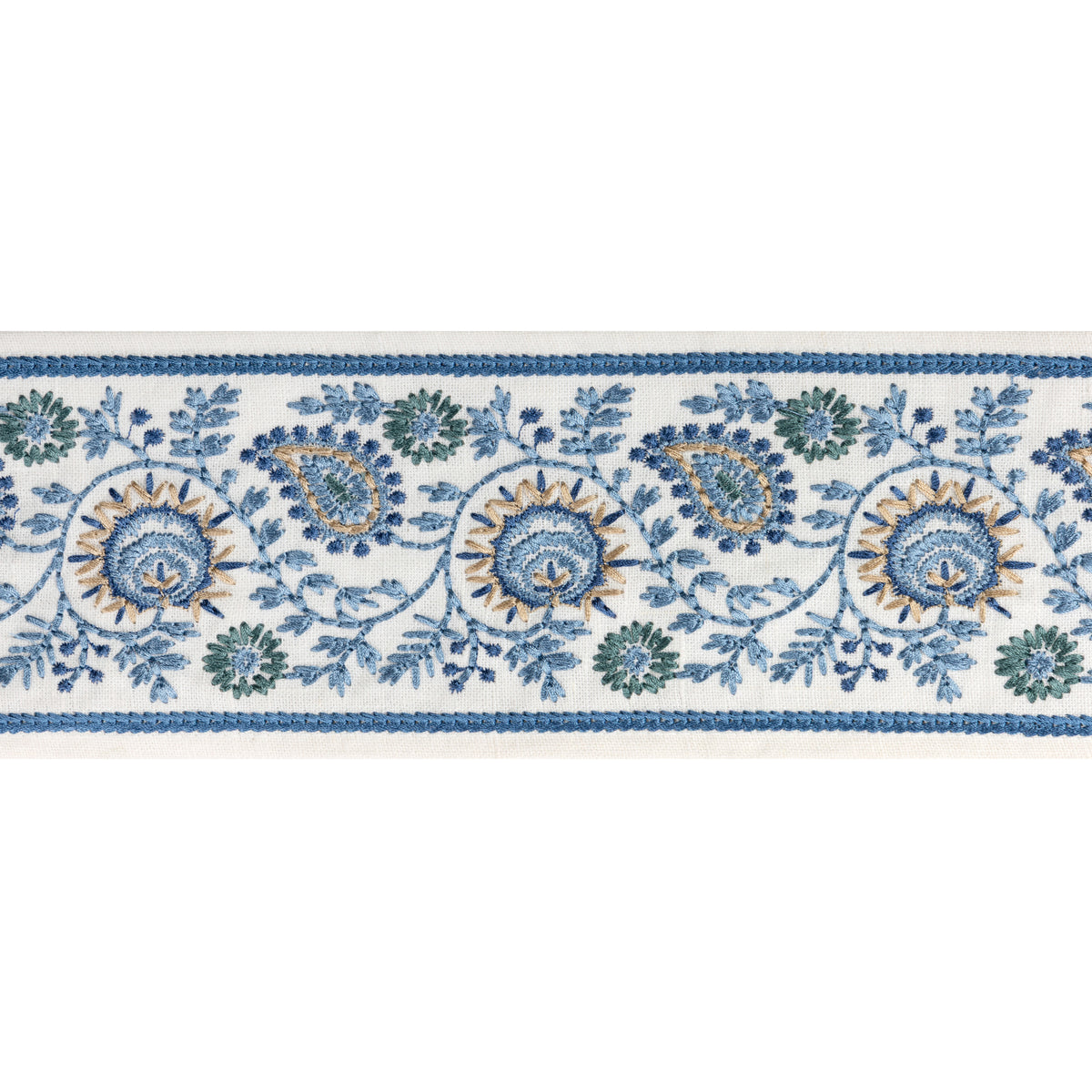 Bremhill Emb Tape Trim by Lee Jofa in Blue