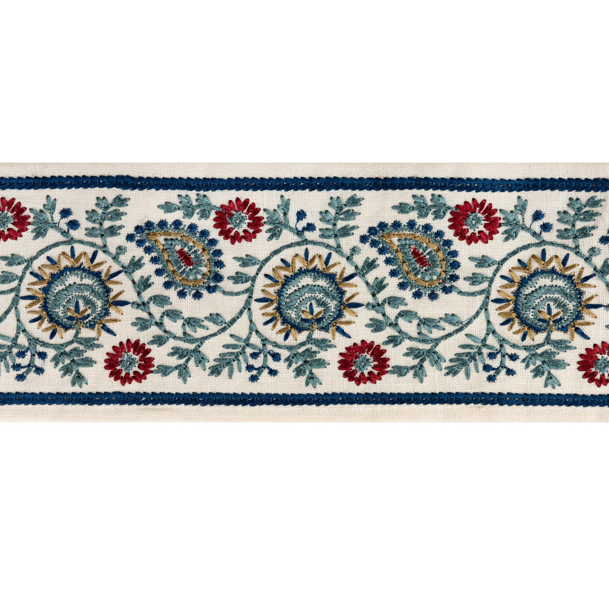 Bremhill Emb Tape Trim by Lee Jofa in Navy