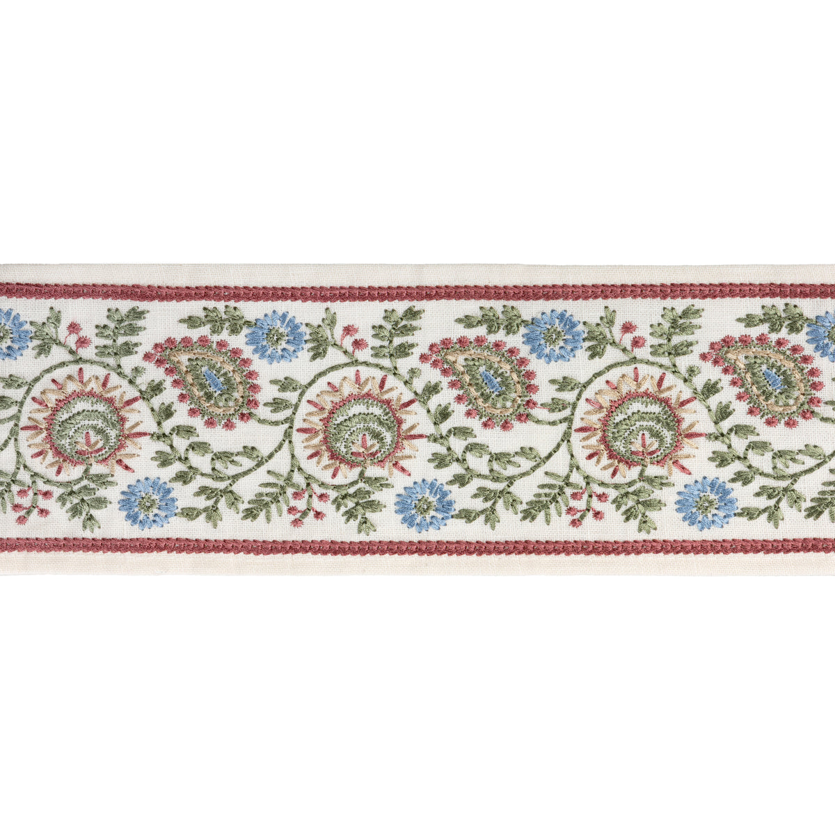 Bremhill Emb Tape Trim by Lee Jofa in Rose