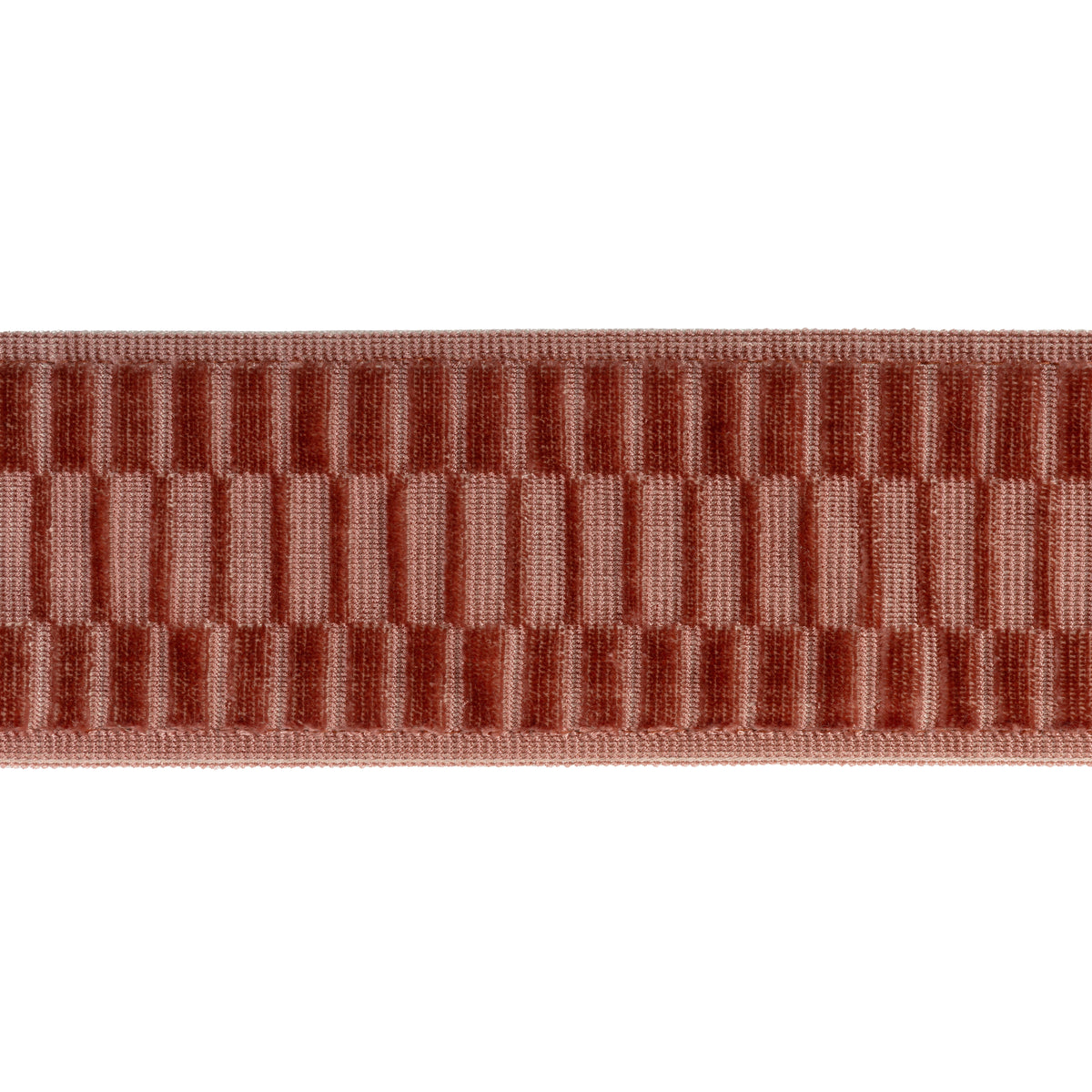 Elston Velvet Tape Trim by Lee Jofa in Rose