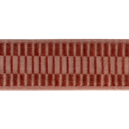 Elston Velvet Tape Trim by Lee Jofa in Rose