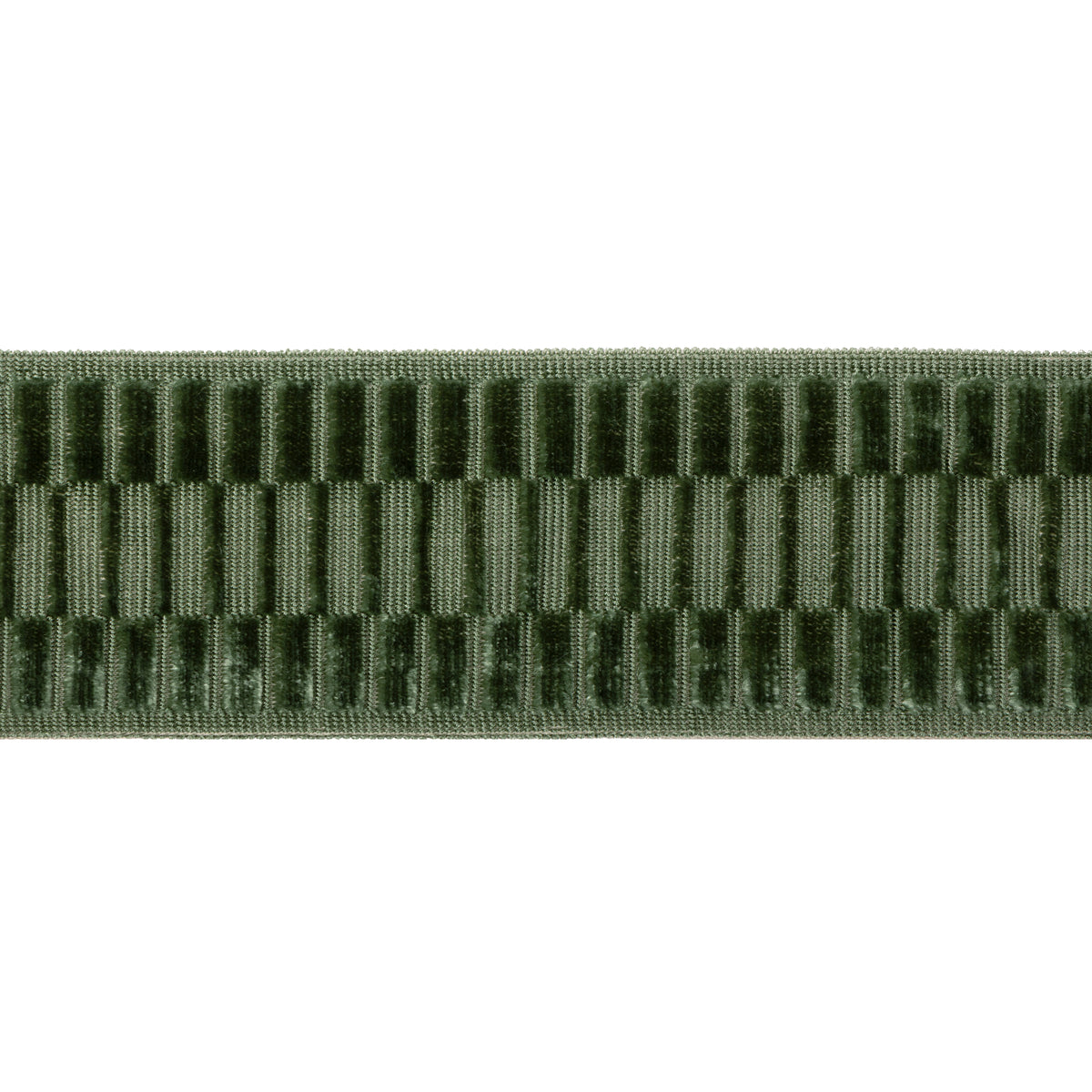 Elston Velvet Tape Trim by Lee Jofa in Green