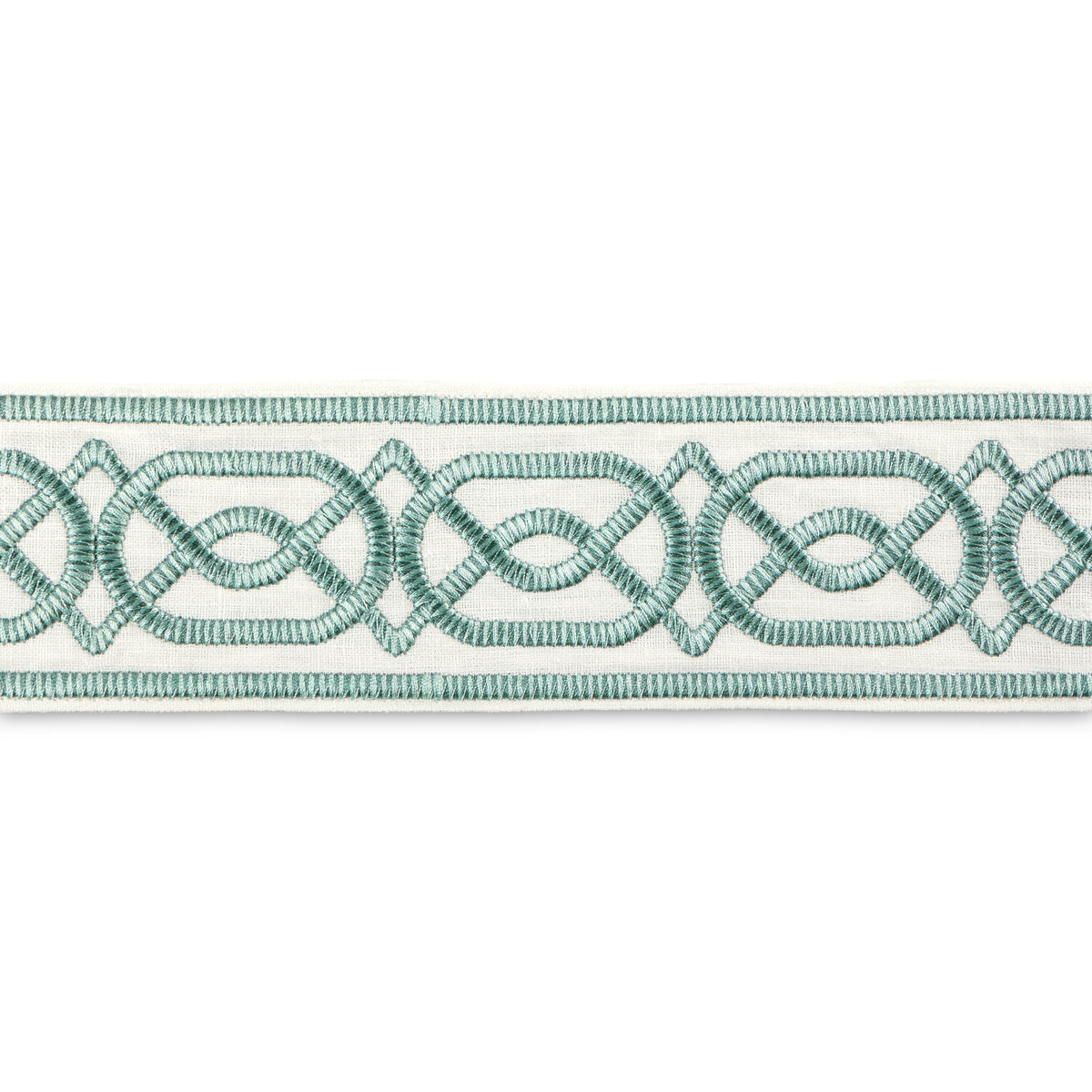 Shire Emb Tape Trim by Lee Jofa in Aqua