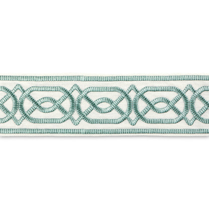 Shire Emb Tape Trim by Lee Jofa in Aqua