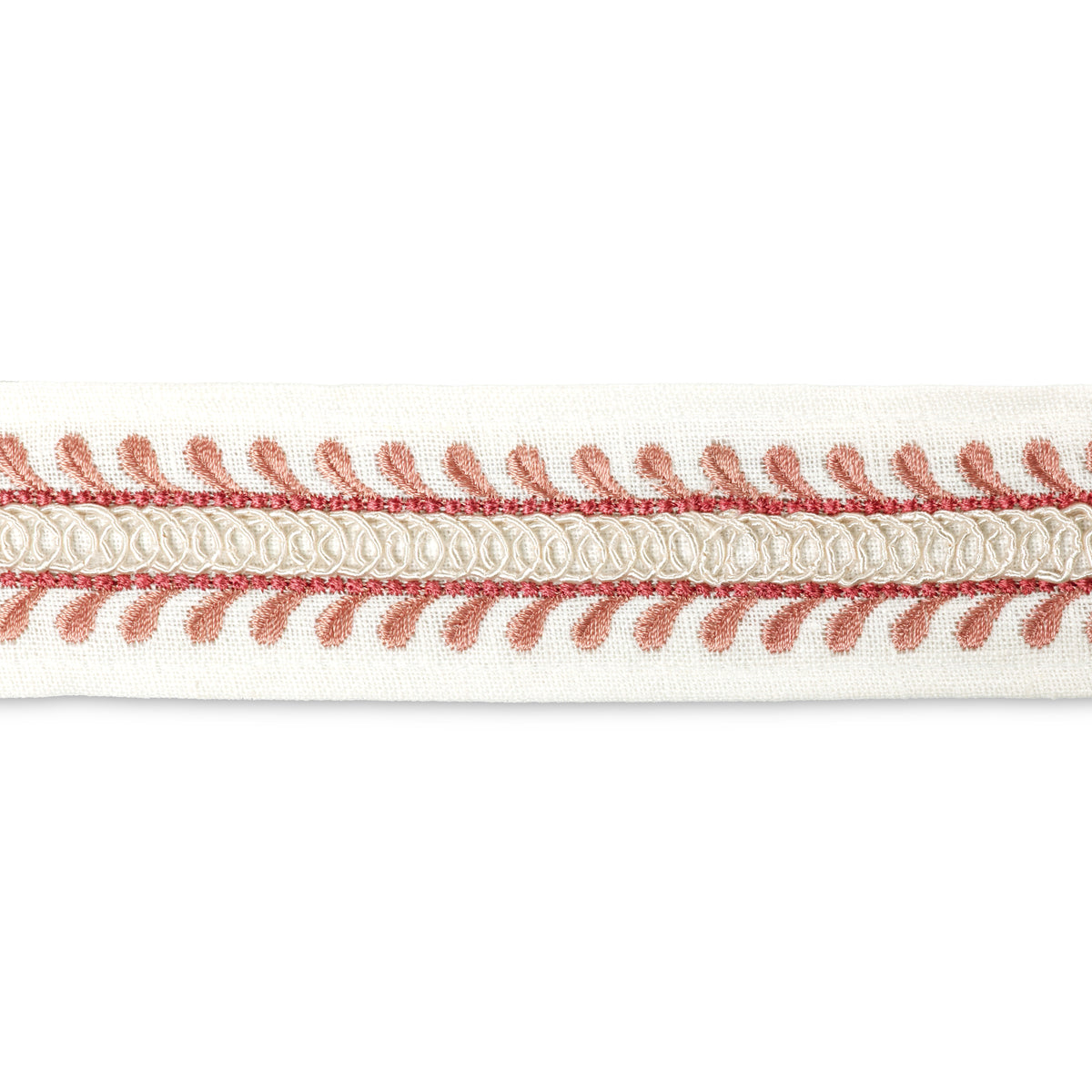 Tapton Emb Tape - Coral