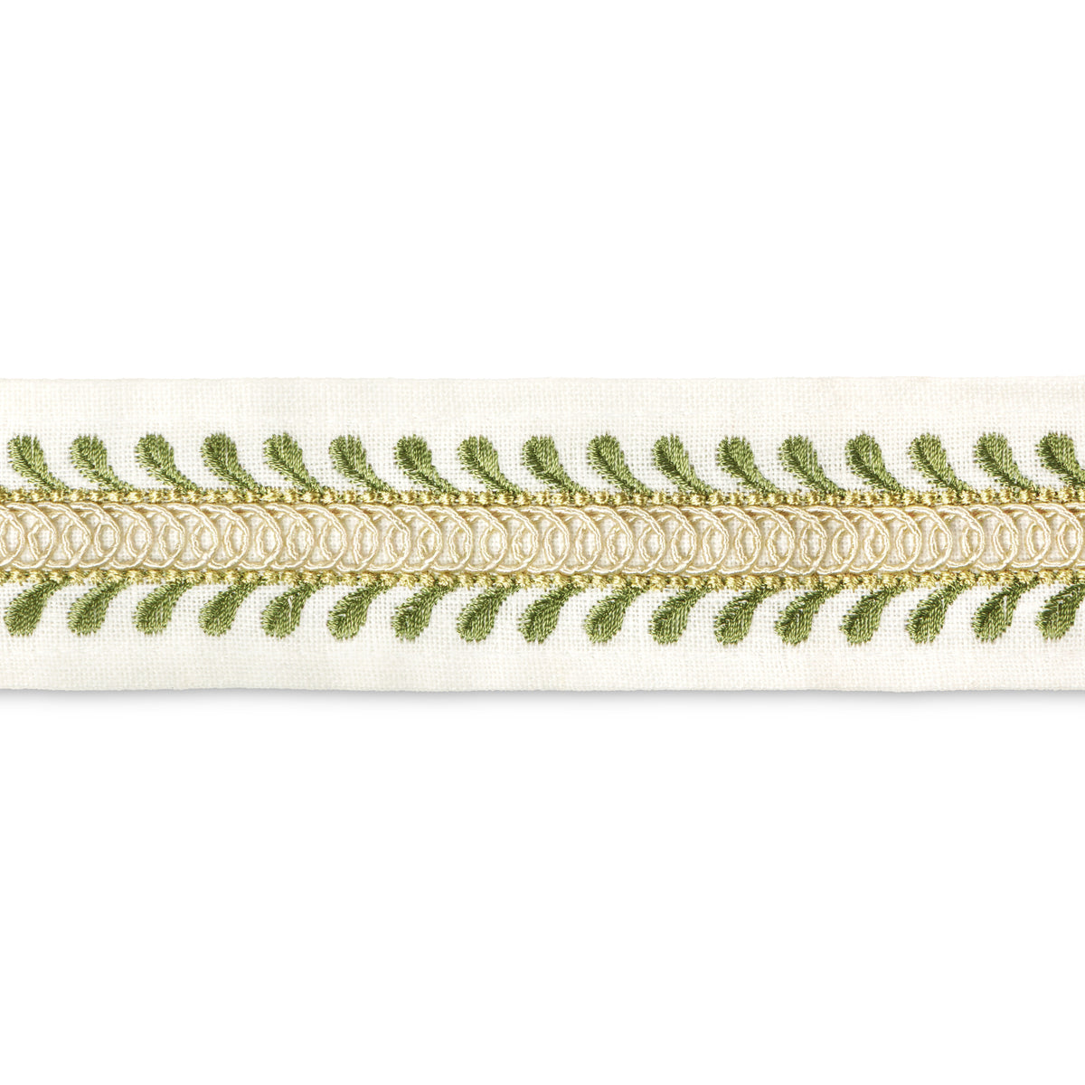 Tapton Emb Tape - Green