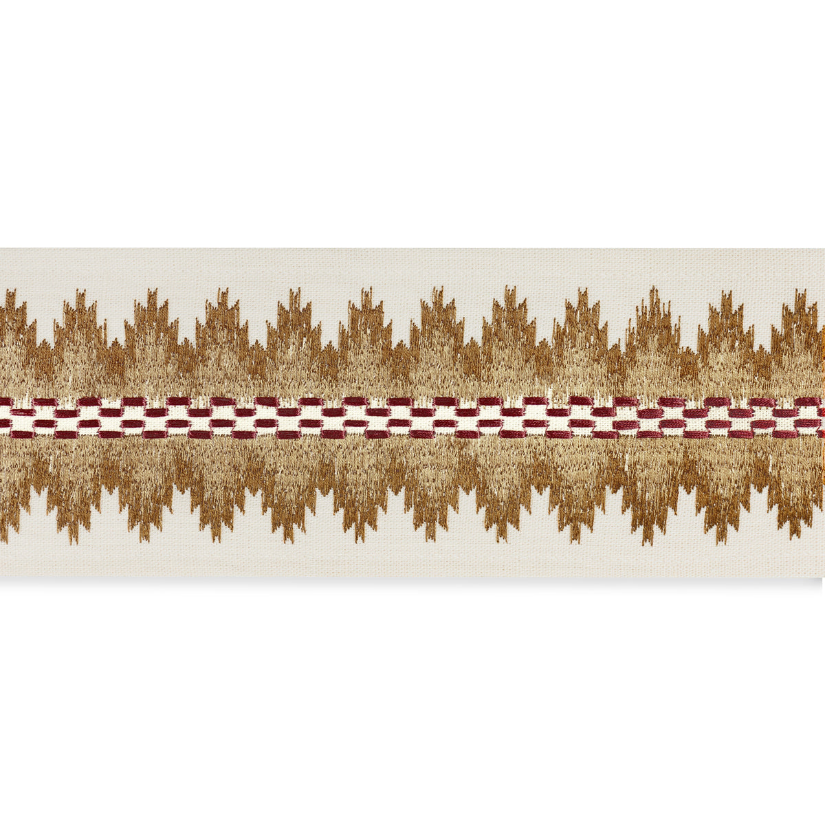 Hedgerow Tape Trim by Lee Jofa in Brass