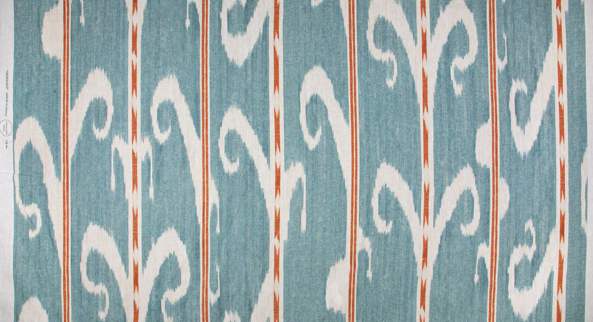 Trebizond Fabric by Carolina Irving in Celadon