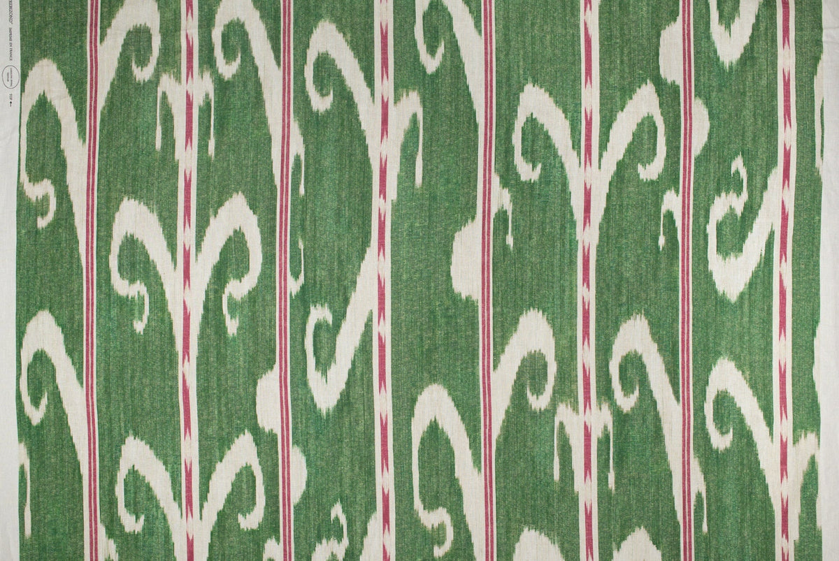 Trebizond Fabric by Carolina Irving in Emerald