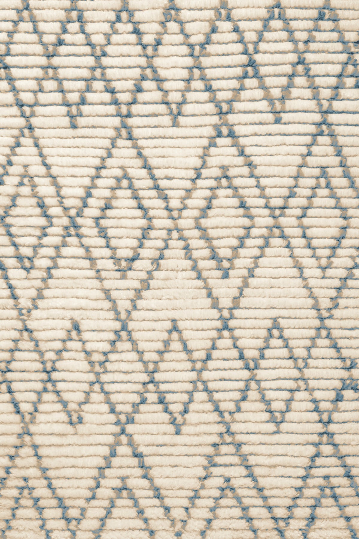 TRH-R106 rug in Ivory / Camel / Mineral Blue