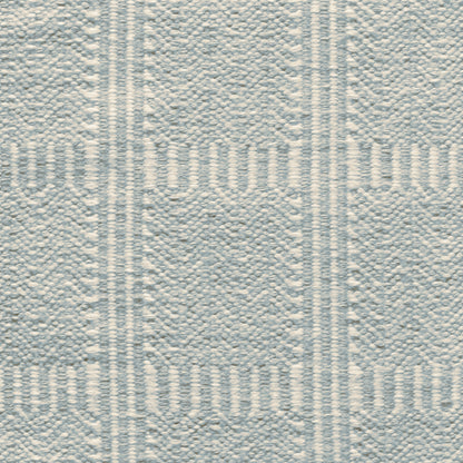 TRH-R158 rug in Flax / Ivory / Weathered Blue