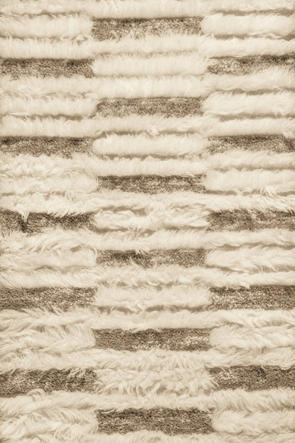 TRH-R23 rug in Parchment / Tobacco
