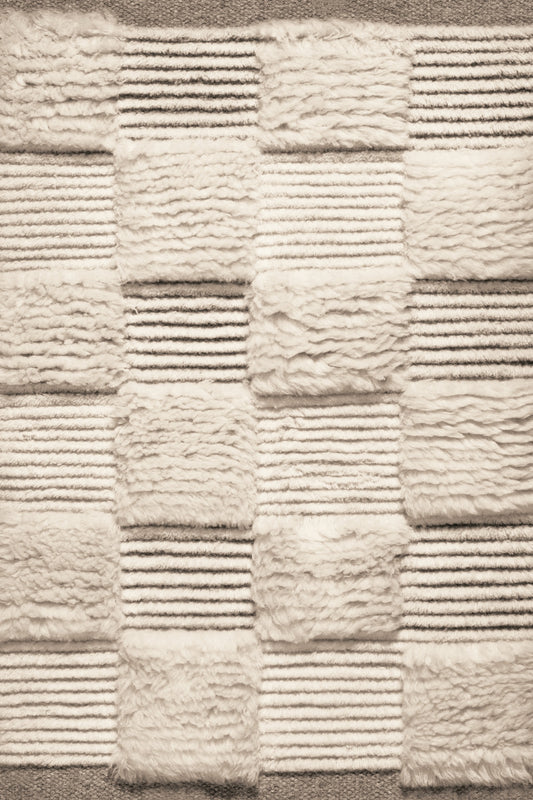 TRH-R30 rug in Warm Ivory / Mushroom
