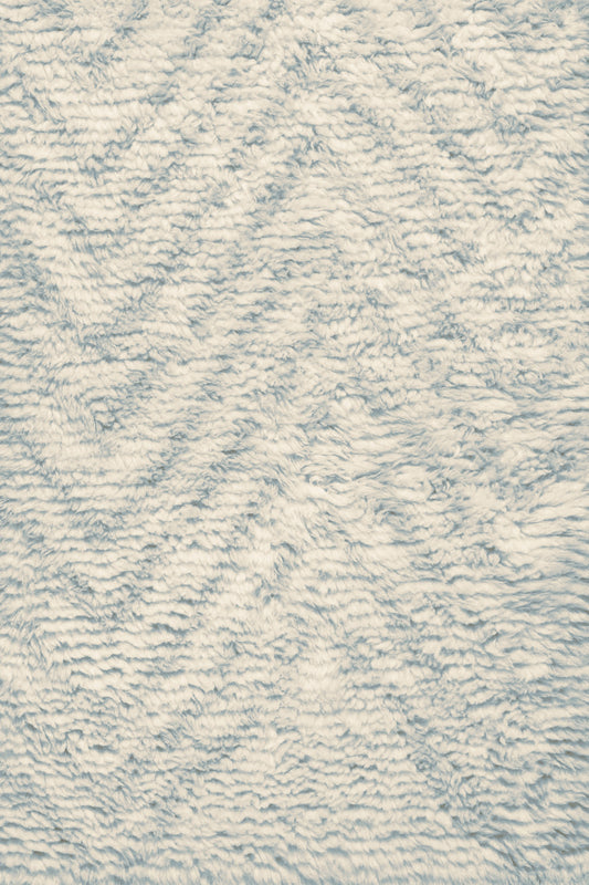 TRH-R40 rug in Flax / Ivory / Weathered Blue