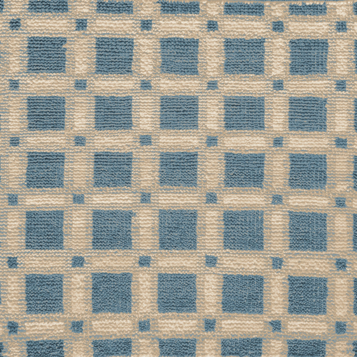 TRH-R46 rug in Ivory / Camel / Mineral Blue