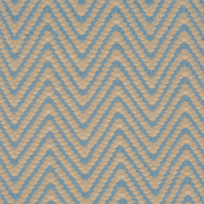 TRH-R61 rug in Ivory / Camel / Mineral Blue