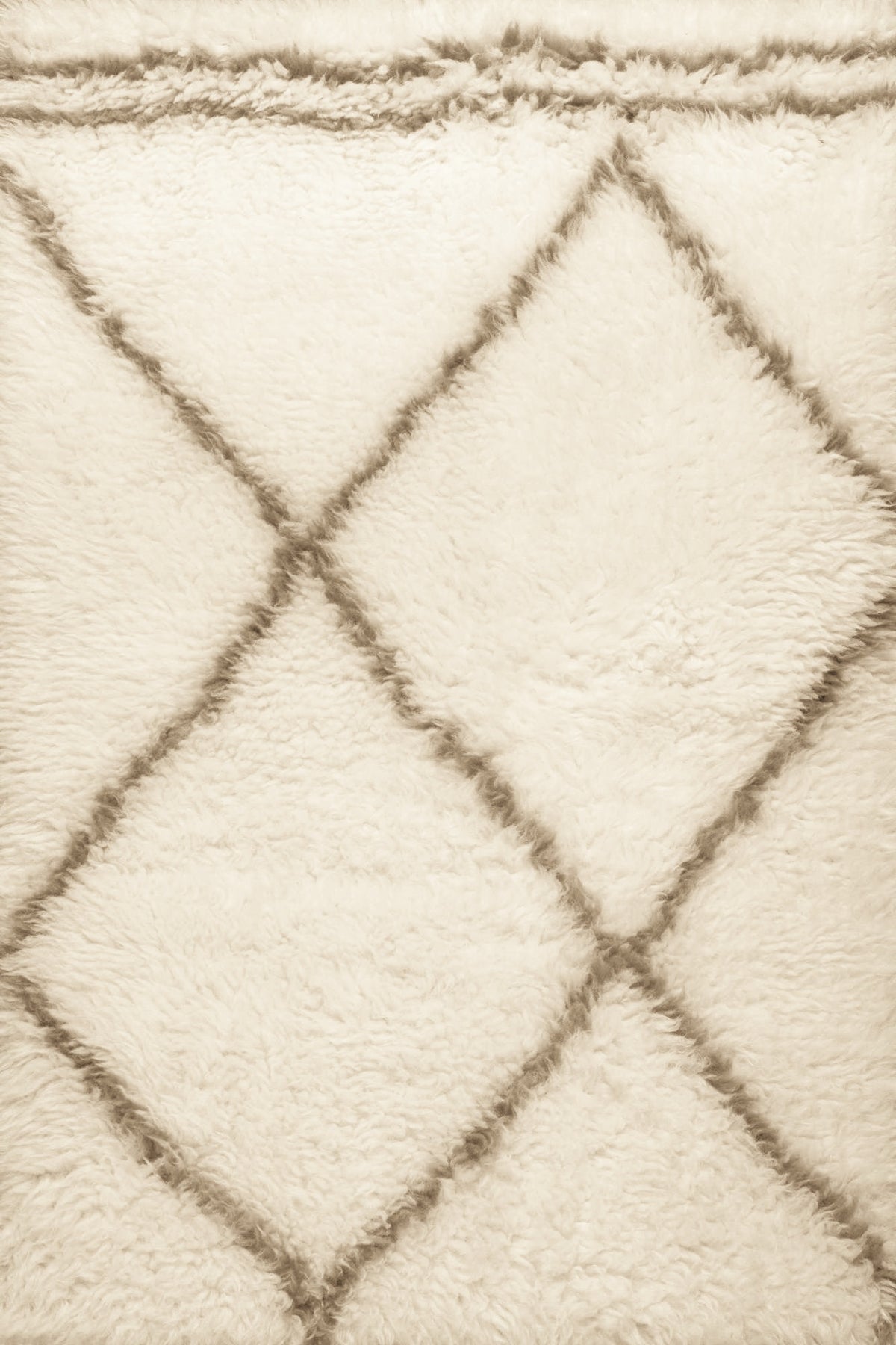 TRH-R64 rug in Parchment / Tobacco