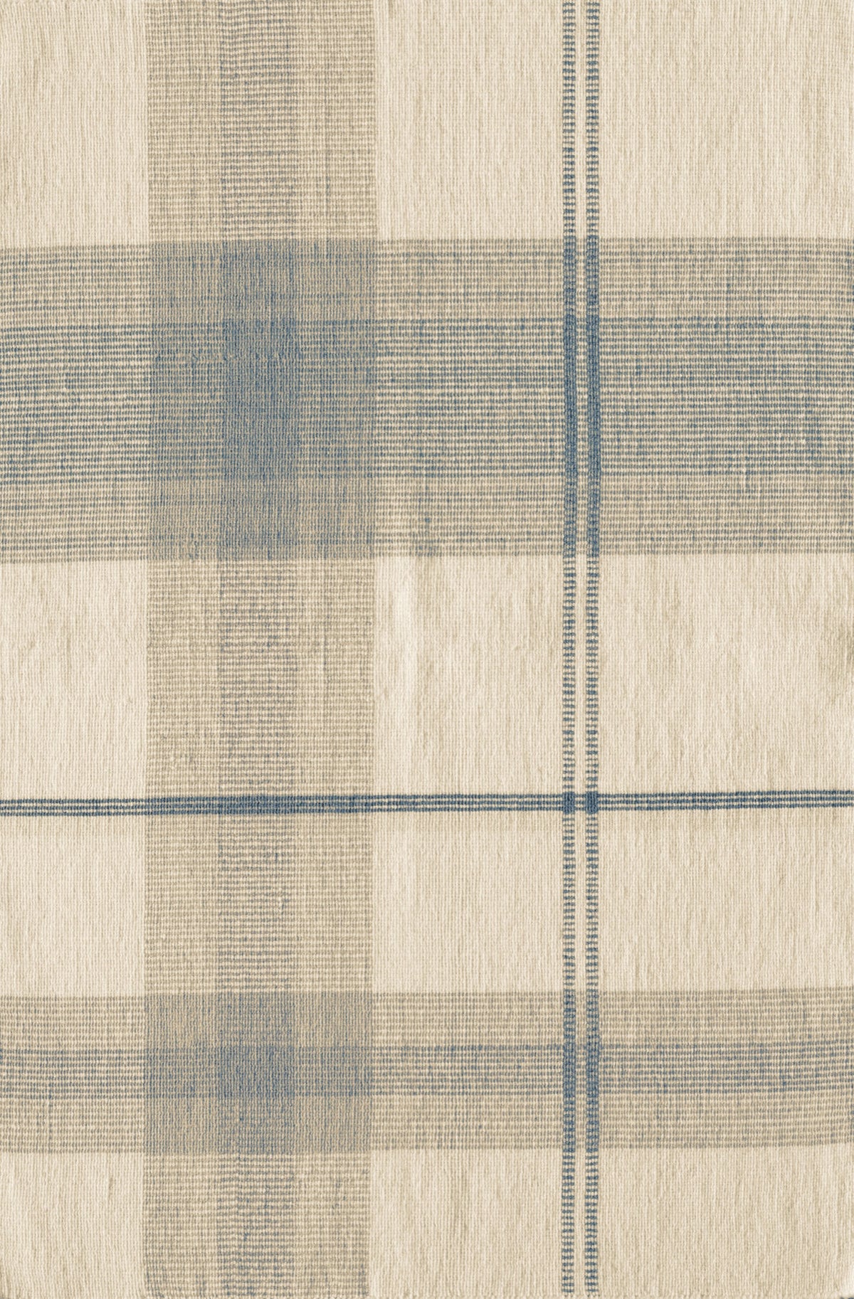TRH-R67 rug in Ivory / Washed Denim / Pale Stone