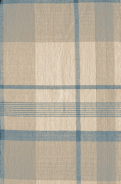 TRH-R81 rug in Ivory / Camel / Mineral Blue