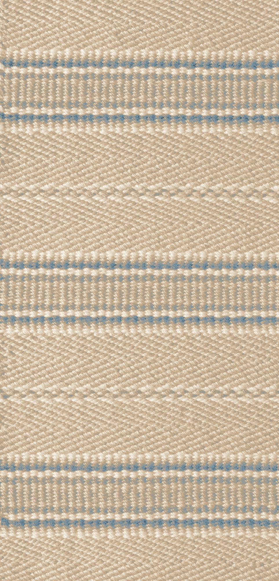 TRH-R91 rug in Ivory / Camel / Mineral Blue