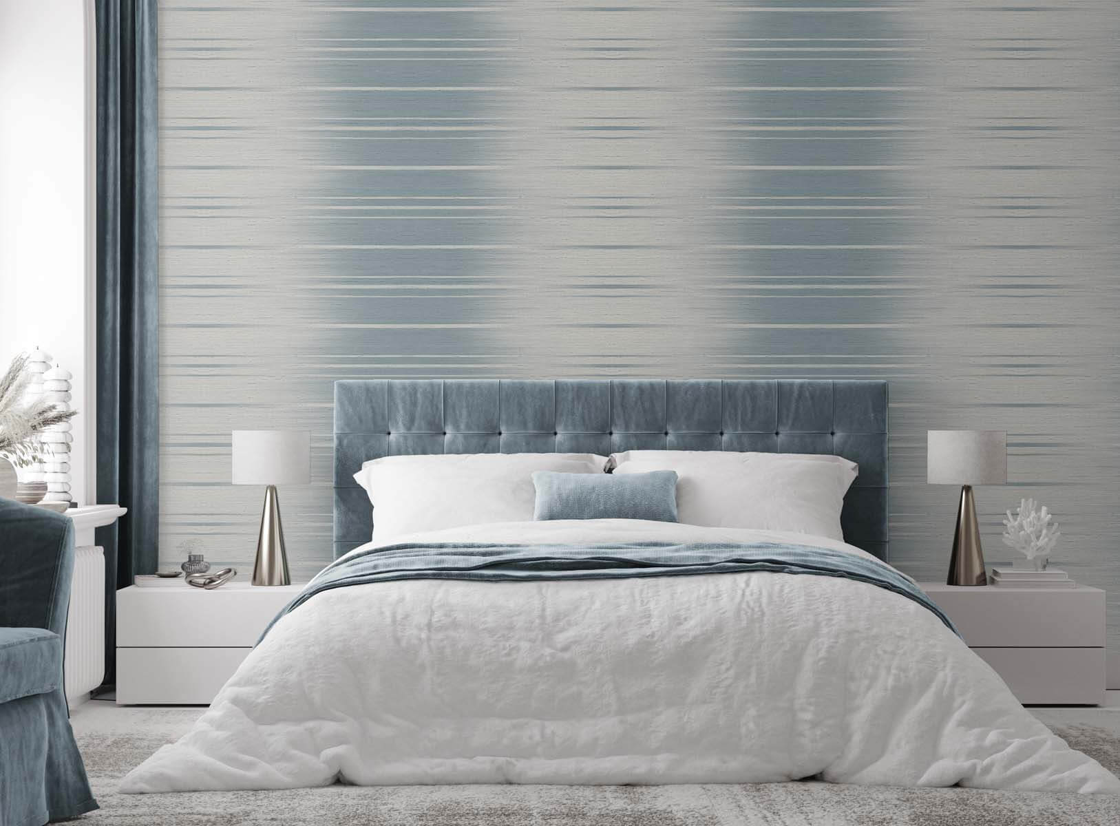 Seabrook Even More Textures Horizon Ombre Wallpaper - Offshore