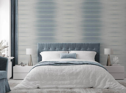 Seabrook Even More Textures Horizon Ombre Wallpaper - Offshore