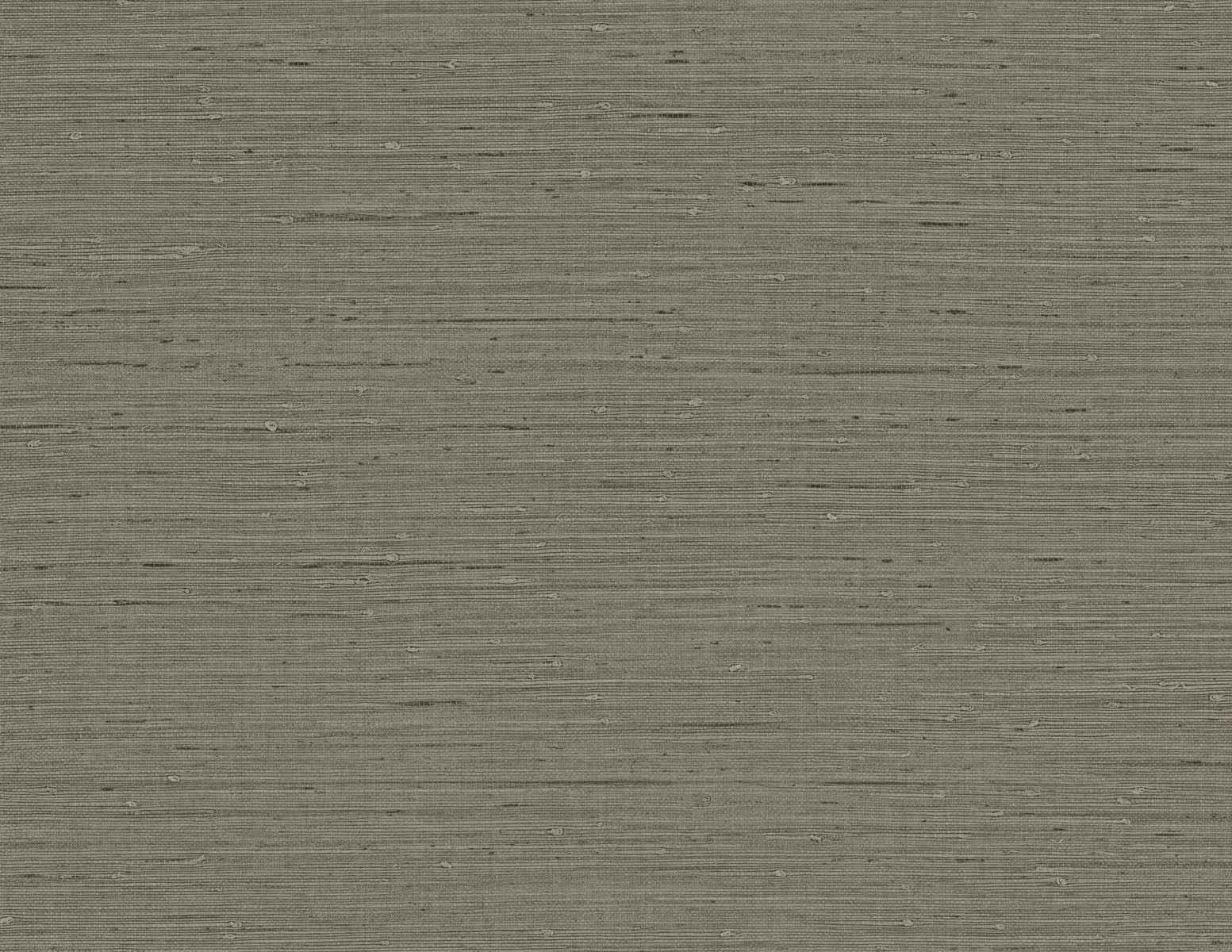 Seabrook Even More Textures Seahaven Rushcloth Wallpaper - Black Pepper