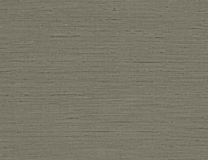 Seabrook Even More Textures Seahaven Rushcloth Wallpaper - Black Pepper