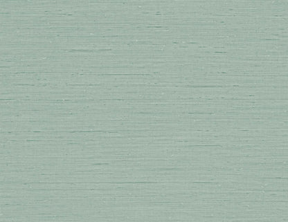 Seabrook Even More Textures Seahaven Rushcloth Wallpaper - Aloe