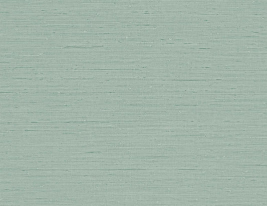 Seabrook Even More Textures Seahaven Rushcloth Wallpaper - Aloe