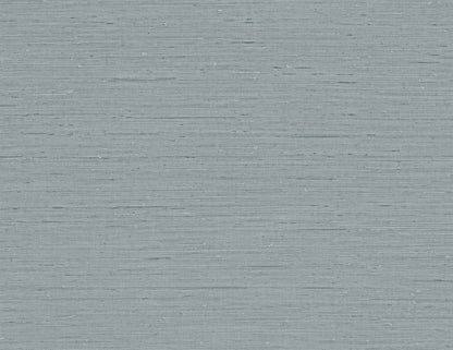 Seabrook Even More Textures Seahaven Rushcloth Wallpaper - Ethereal Blue