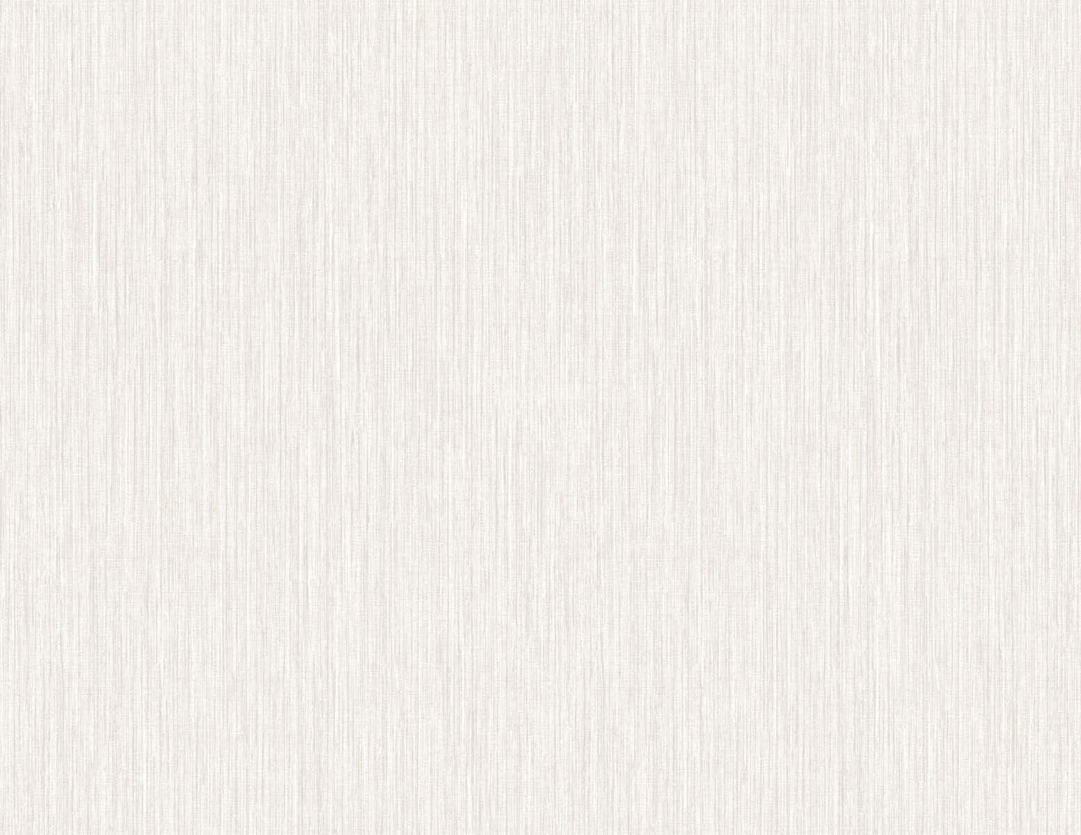 Seabrook Even More Textures Vertical Stria Wallpaper - Oyster & Metallic Silver