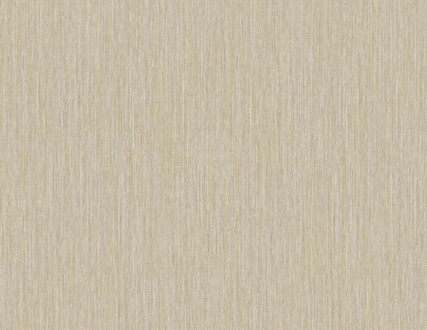 Seabrook Even More Textures Vertical Stria Wallpaper - Sandstone & Metallic Gold
