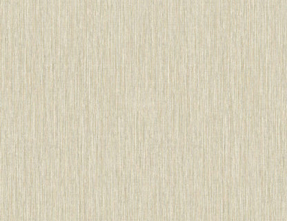 Seabrook Even More Textures Vertical Stria Wallpaper - Desert & Metallic Gold