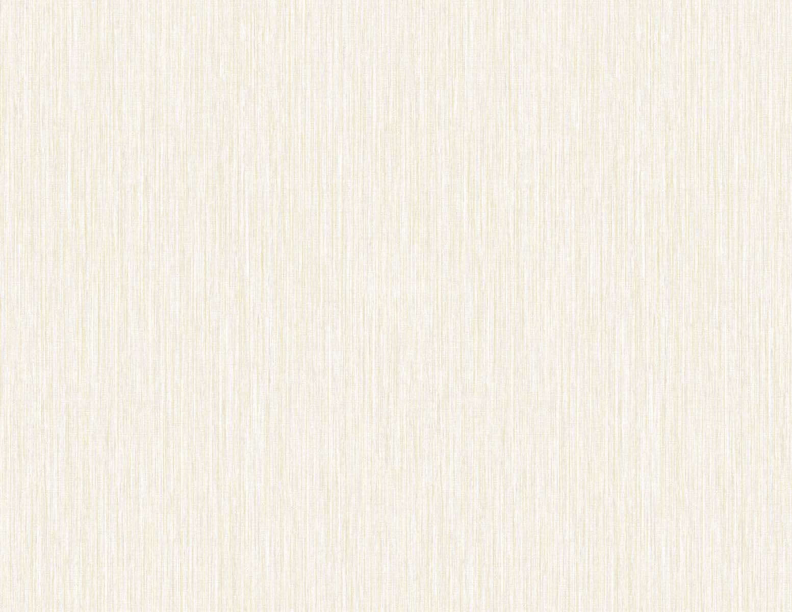 Seabrook Even More Textures Vertical Stria Wallpaper - Ivory & Metallic Champagne