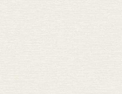 Seabrook Even More Textures Silk Wallpaper - Blanch