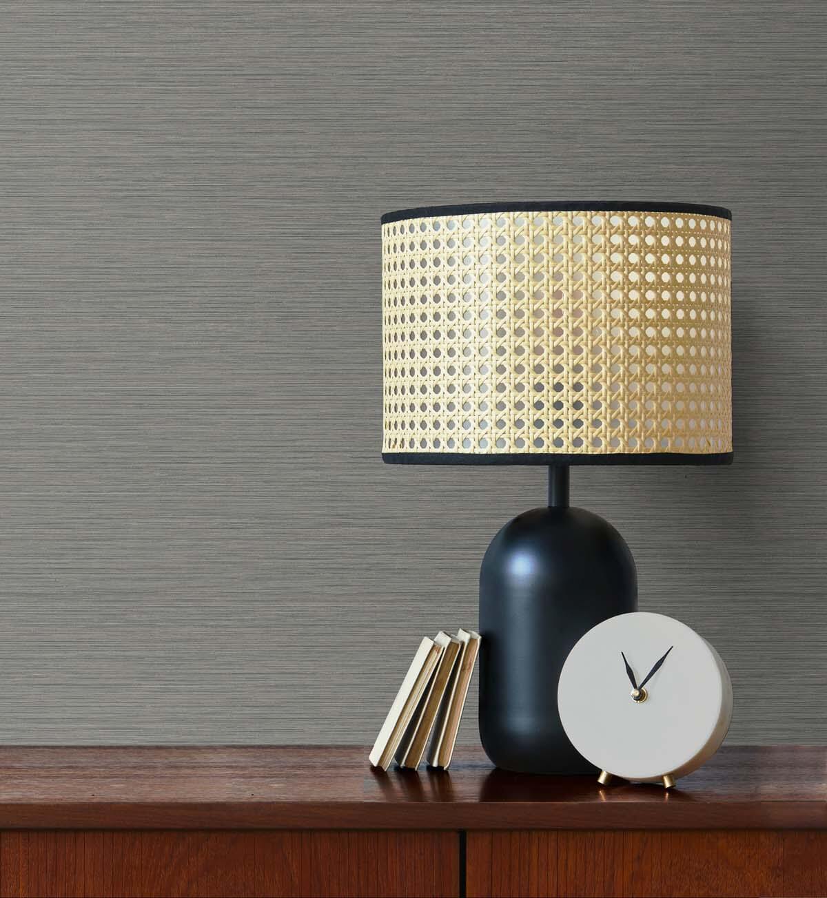 Seabrook Even More Textures Silk Wallpaper - Jasper