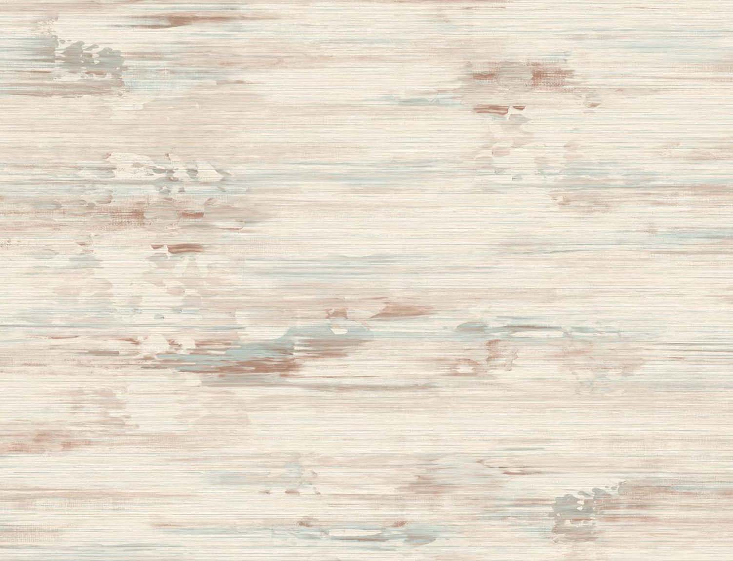 Seabrook Even More Textures Silk Mistral Wallpaper - Rust & Seaside
