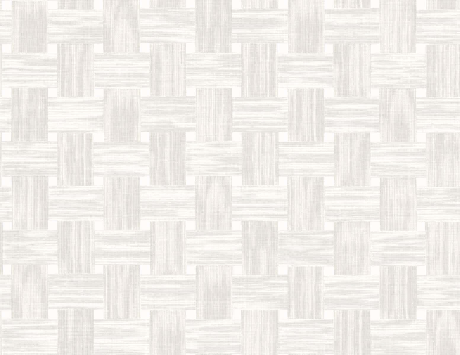 Seabrook Even More Textures Basketweave Wallpaper - Caster Sugar