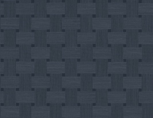 Seabrook Even More Textures Basketweave Wallpaper - Alpha