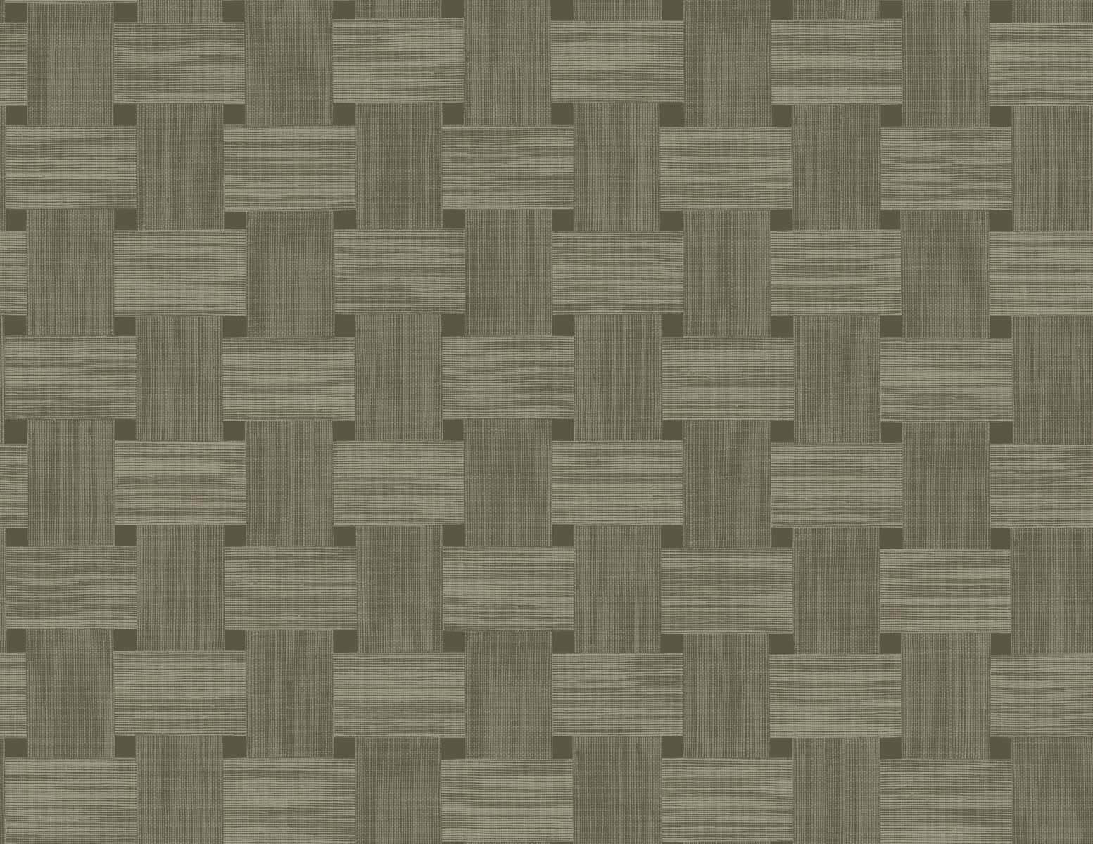 Seabrook Even More Textures Basketweave Wallpaper - Raw Umber