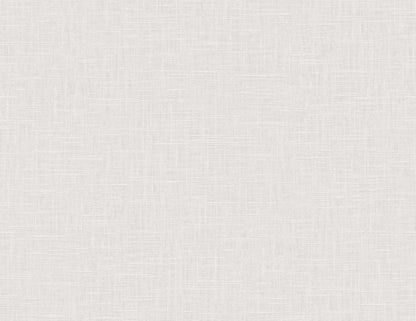 Seabrook Even More Textures Myrna Linen Wallpaper - Everest White