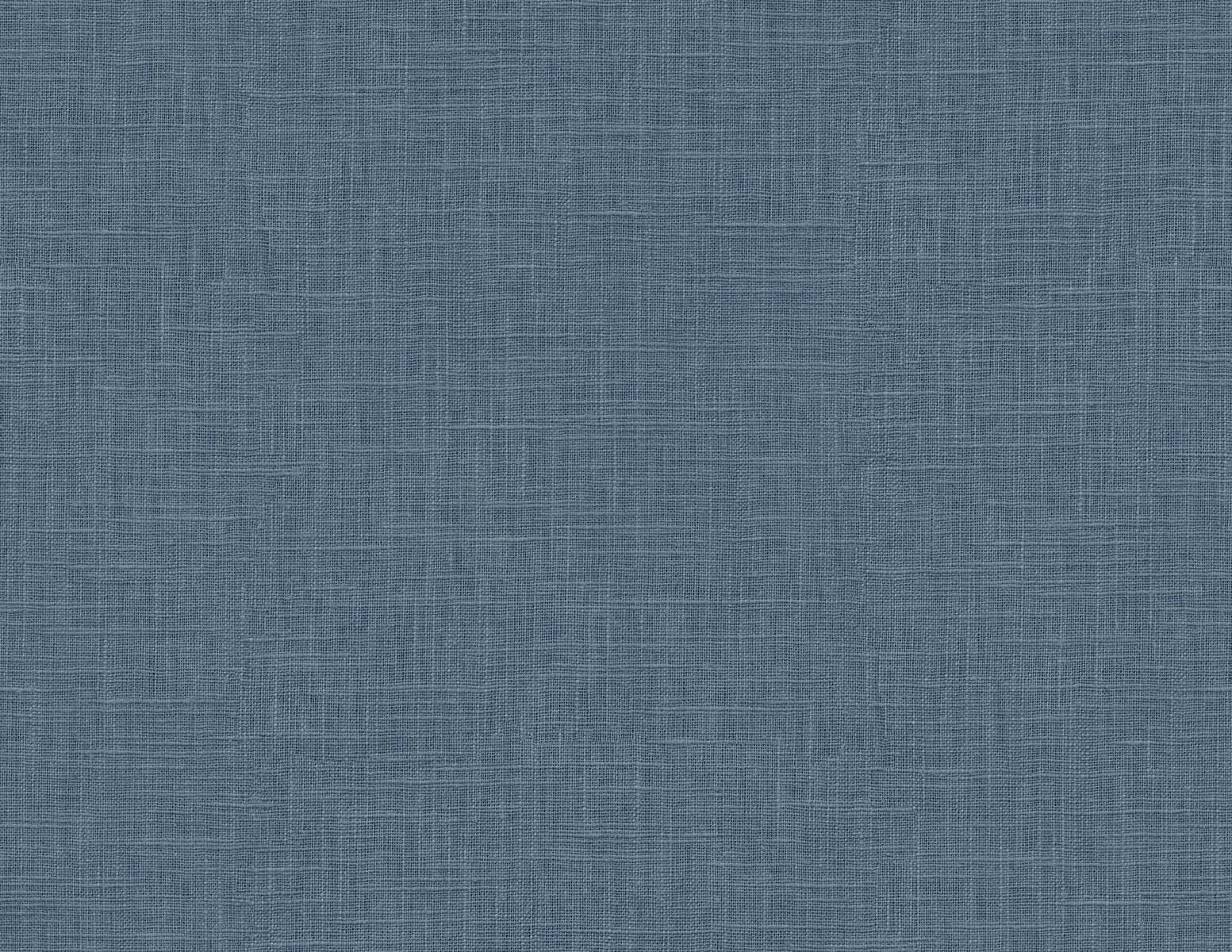 Seabrook Even More Textures Myrna Linen Wallpaper - Marine Blue